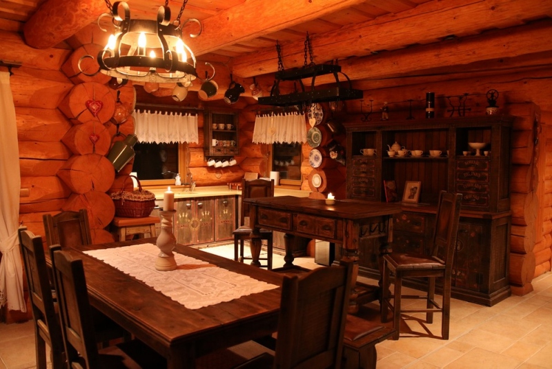 Kitchen inspired by treasure chest